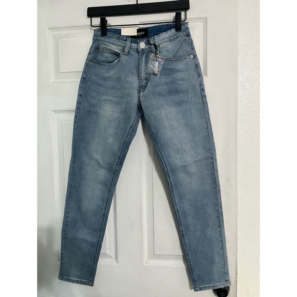 Victorious DL-1007 Loose Fit Blue Sky Denim Jeans